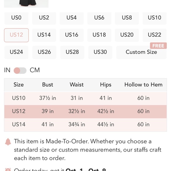 BLACK BRIDESMAID DRESS - Picture 9 of 9